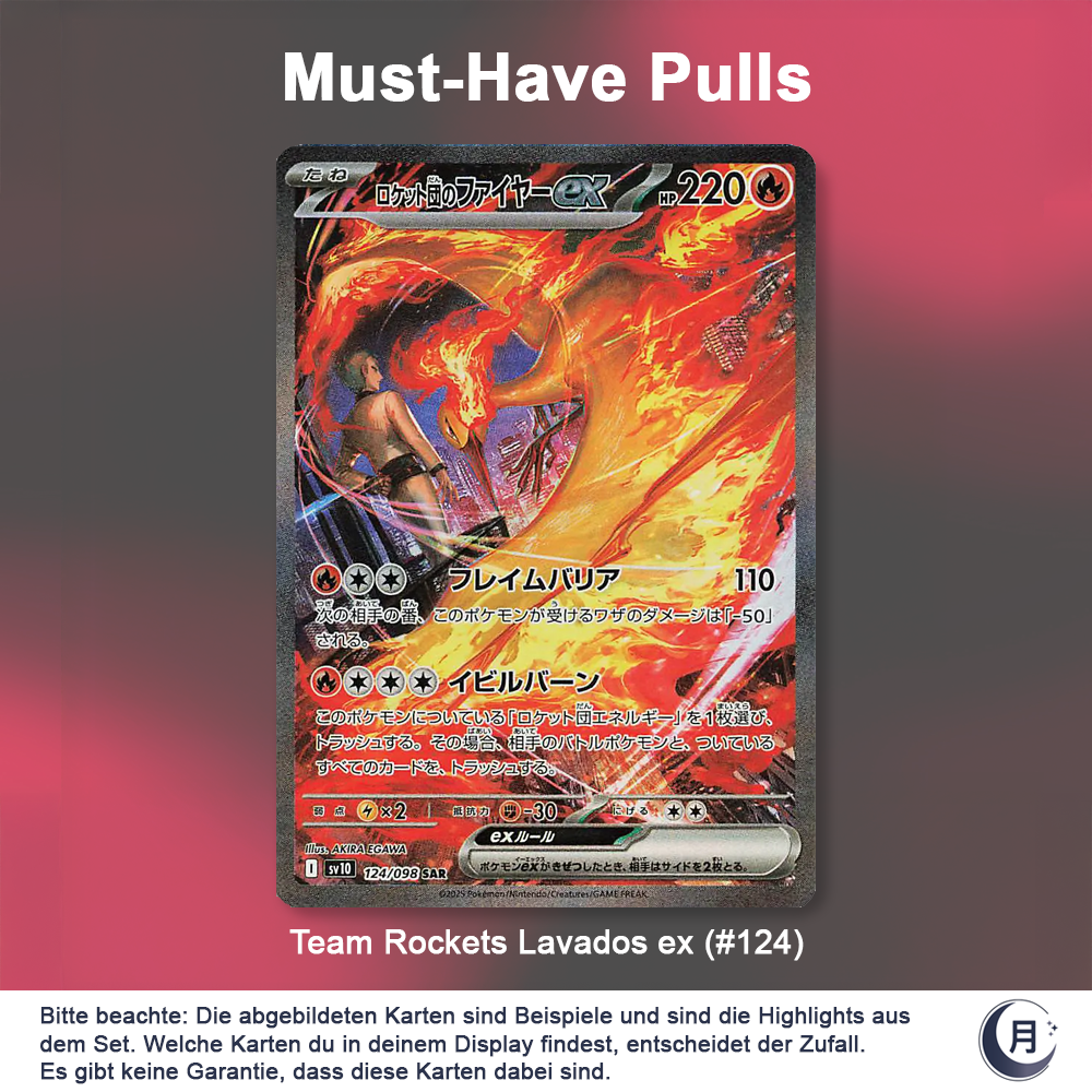 Pokémon Display - Glory of Team Rocket (sv10)