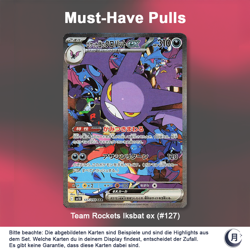 Pokémon Display - Glory of Team Rocket (sv10)