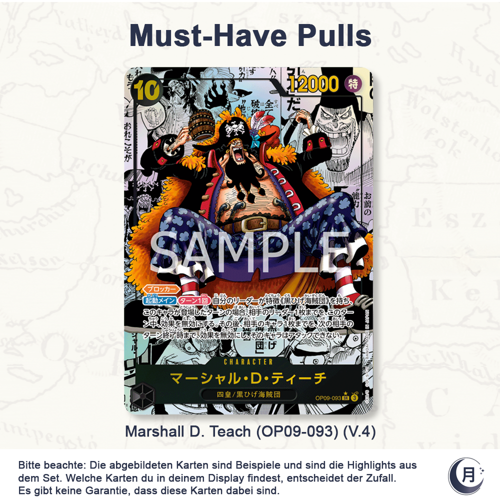 One Piece Display - Emperors in the New World (OP09)