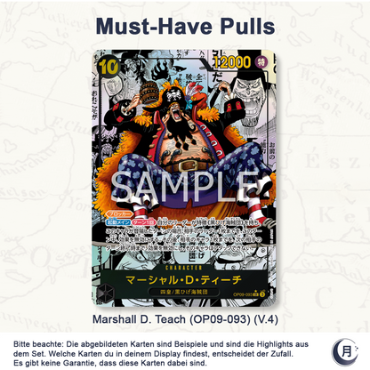 One Piece Display - Emperors in the New World (OP09)